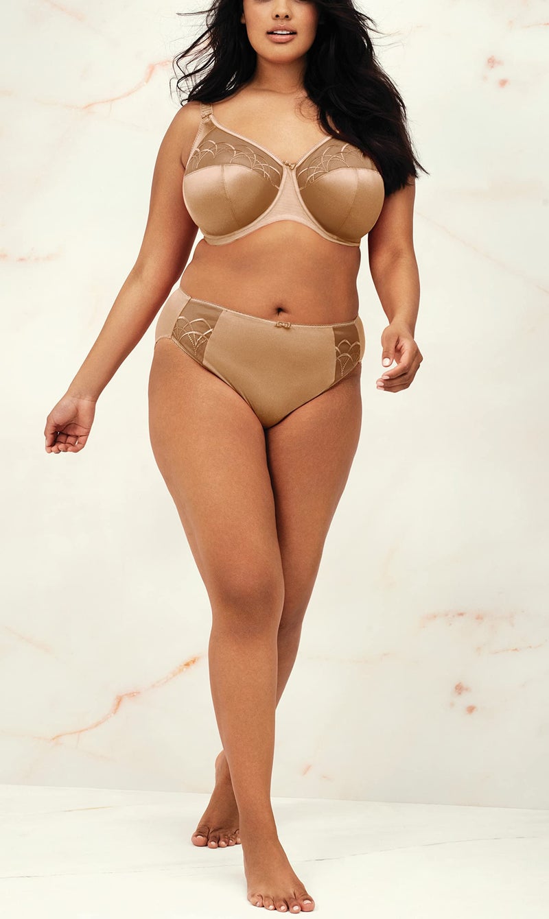 Elomi Women's Plus Size Cate Full Coverage Underwire Bra, Hazel, 40G - Image 4